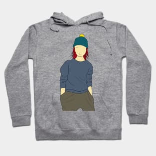 Girl wearing bobble hat Hoodie